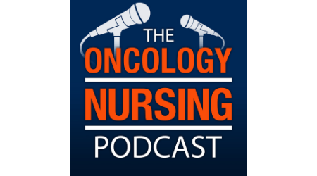 Oncology nursing podcast logo